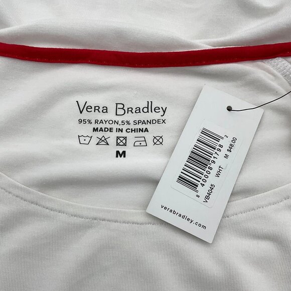 Vera Bradley I Wanna Be A Bear Long Raglan Sleeve Pullover NIght Tee M NWT - Picture 6 of 8